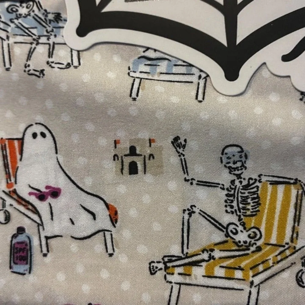 Summerween Skeletons and Ghost Beach Day FULL Sheet Set NEW Viral
